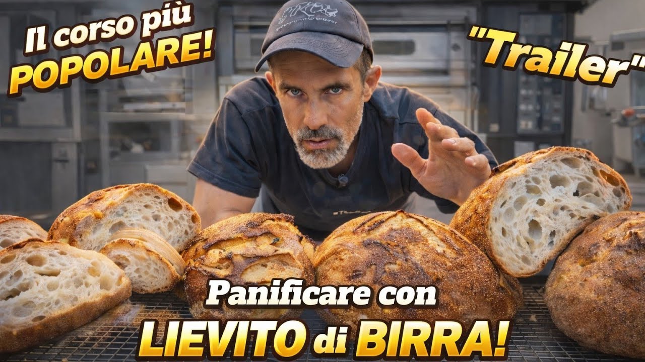 Panificare con lievito di birra. Trailer
