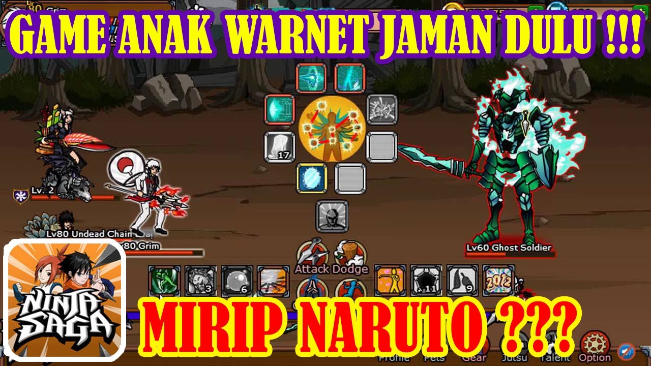 GAME ANAK WARNET JAMAN DULU! MASIH INGAT? | NINJA SAGA