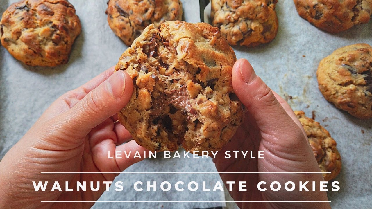 Levain Walnut Chocolate Cookies Recipe - The Best New York Style NYC Cookies