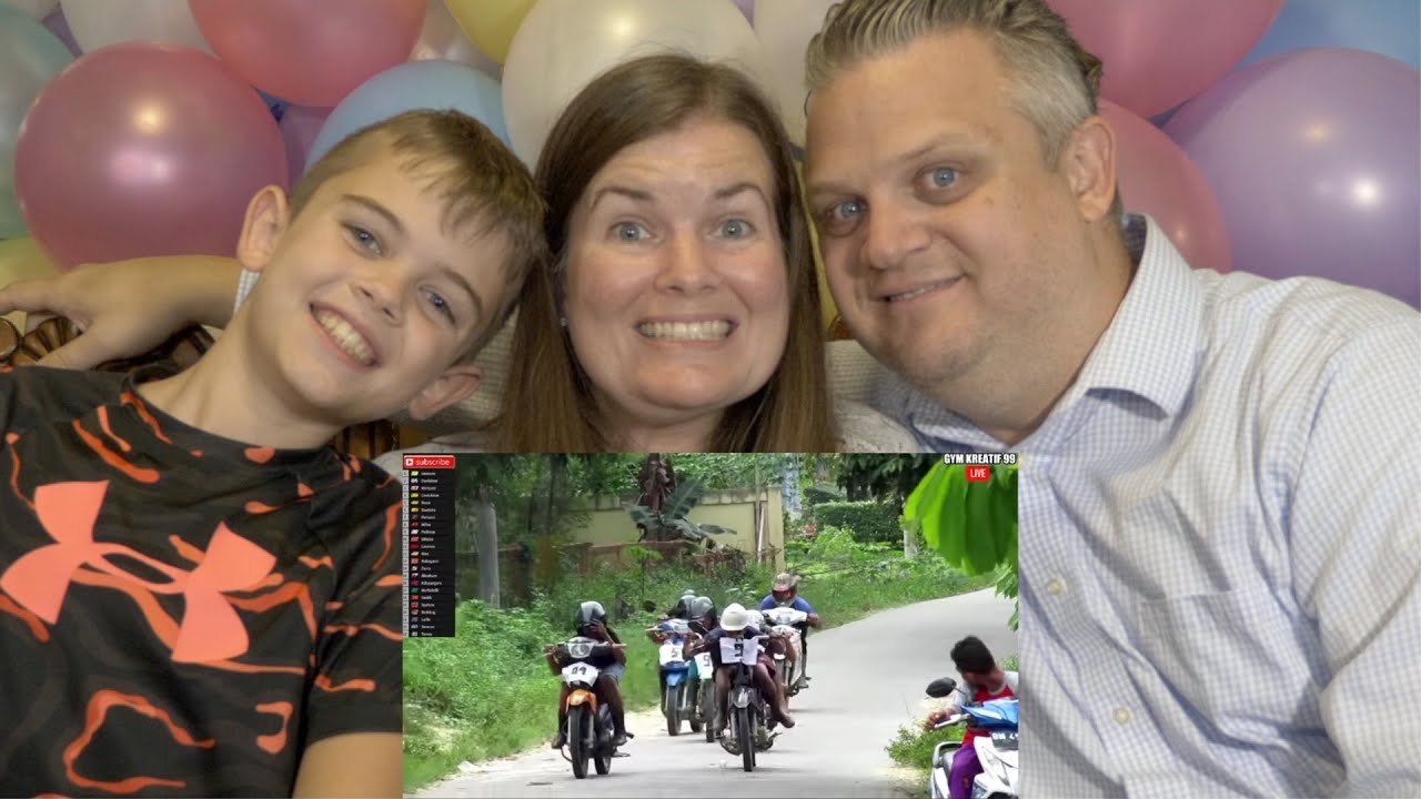 MotoGp 2020 sirkuit TERJAL SUMATRA BAR BAR | Family Reaction