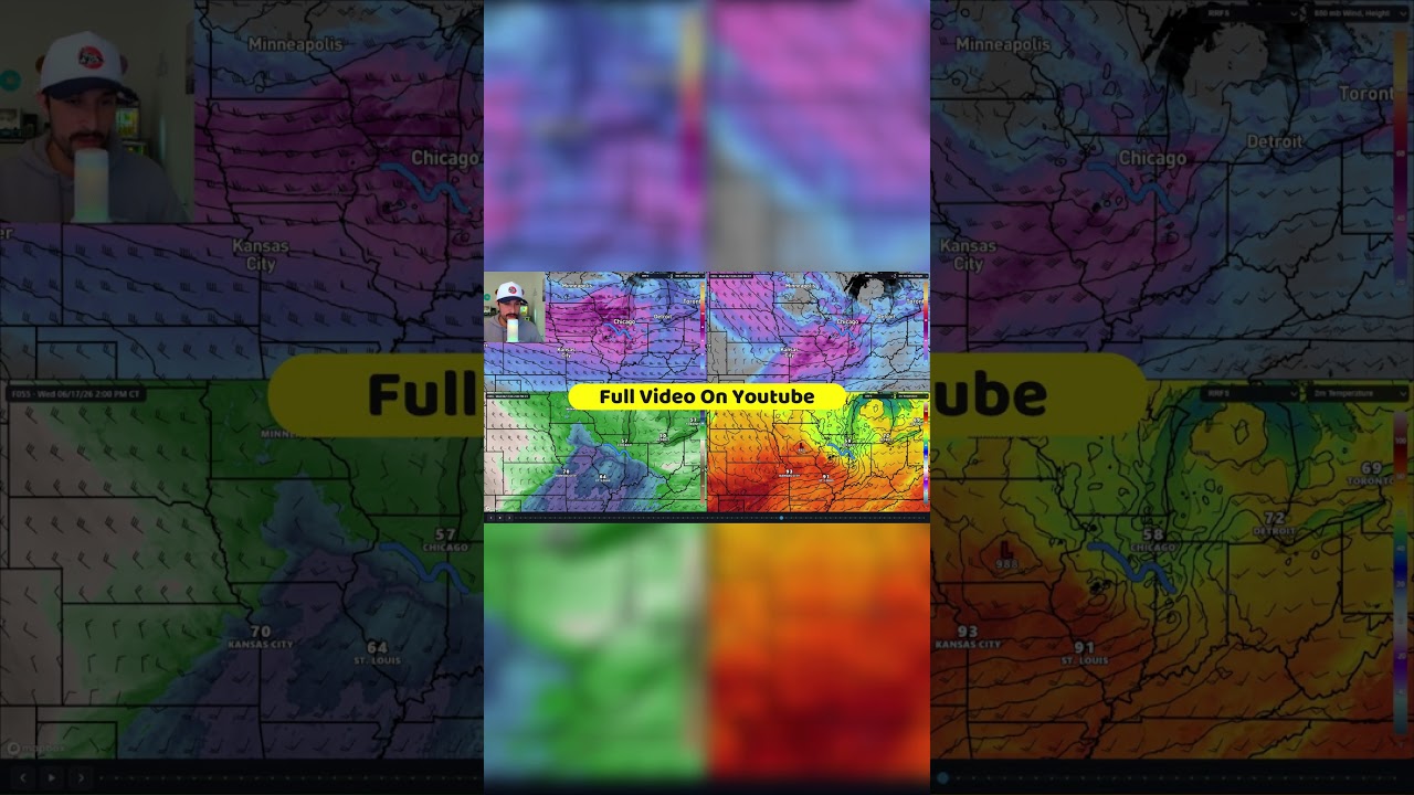 This is Looking Serious... 6.15.26 #severeweather #tornado #wind #hail #spc #forecast #midwest