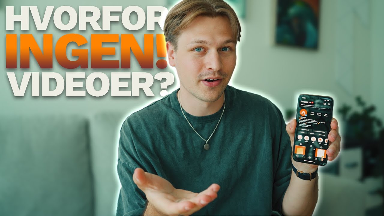 Hvorfor kommer der ingen videoer i &oslash;jeblikket?