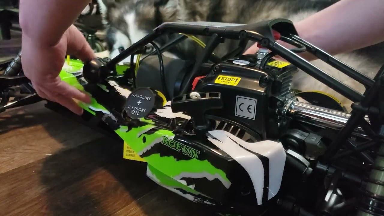 Rovan RC 5B engine swap EP01