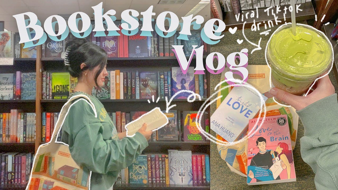 Cozy Bookstore Vlog 📚🍵: Barnes & Noble, Book Haul, Twisted Love, Booktok, TBR, read with me