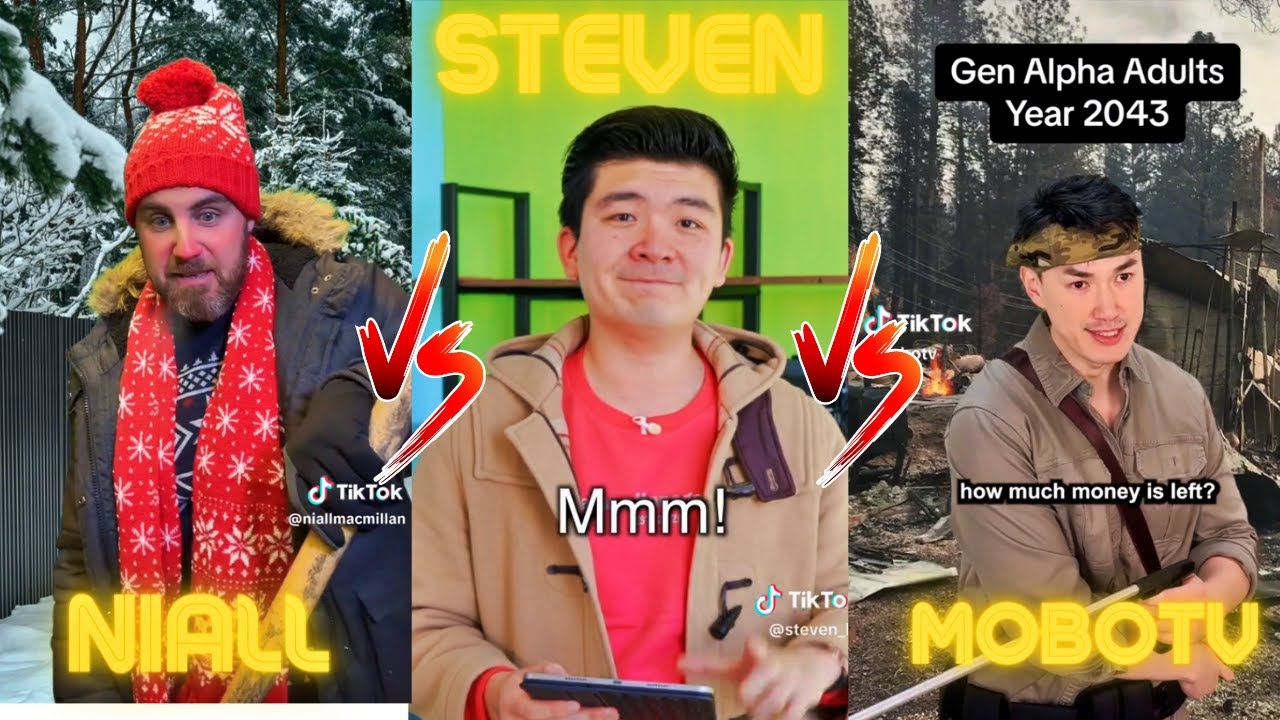 Who Is Funnier pt2 - Mobotv / Niall MacMillan / Steven He?