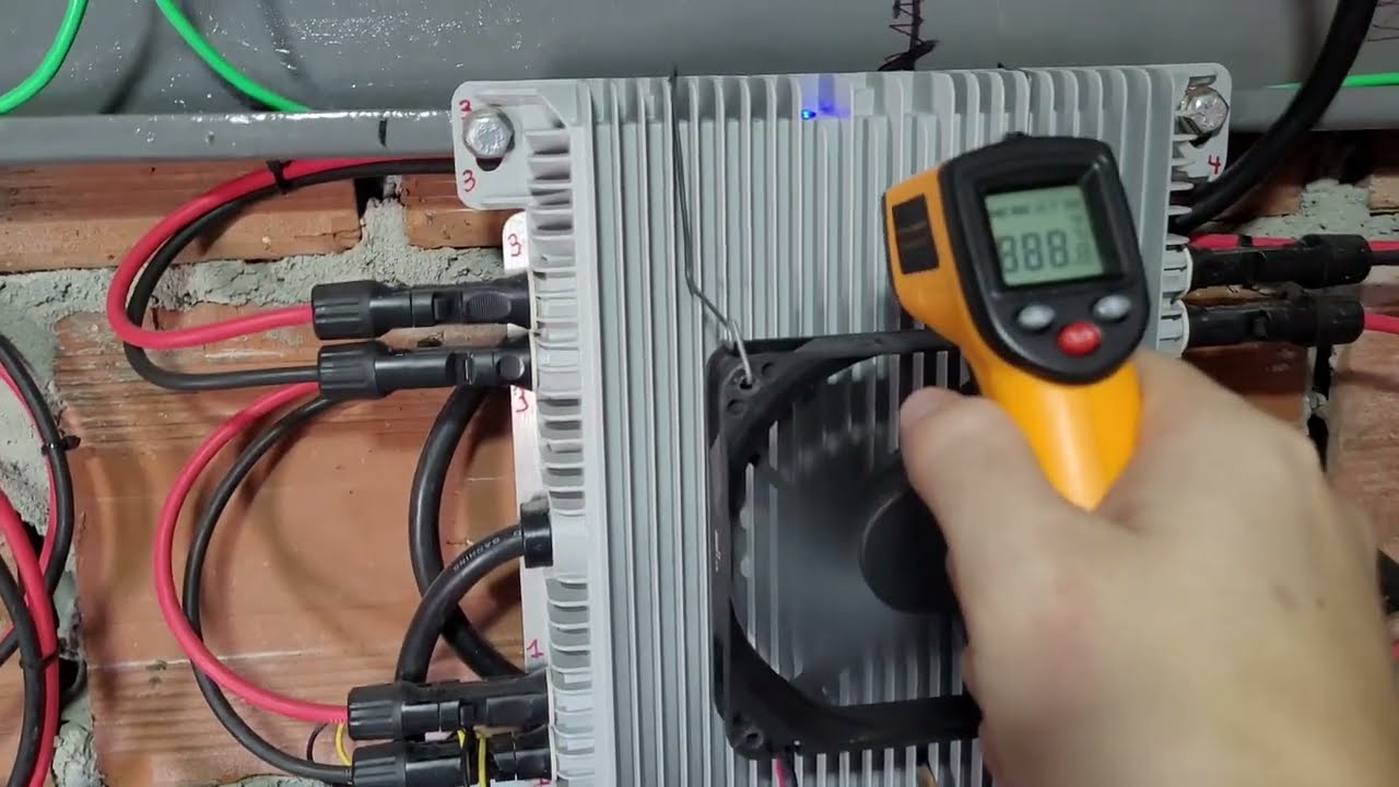Problema de aquecimento do Microinversor DEYE