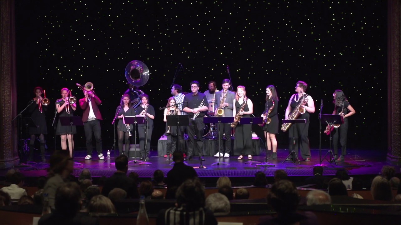 Seattle JazzED Students and Lucky Chops perform 'Lean on Me' at The Triple Door