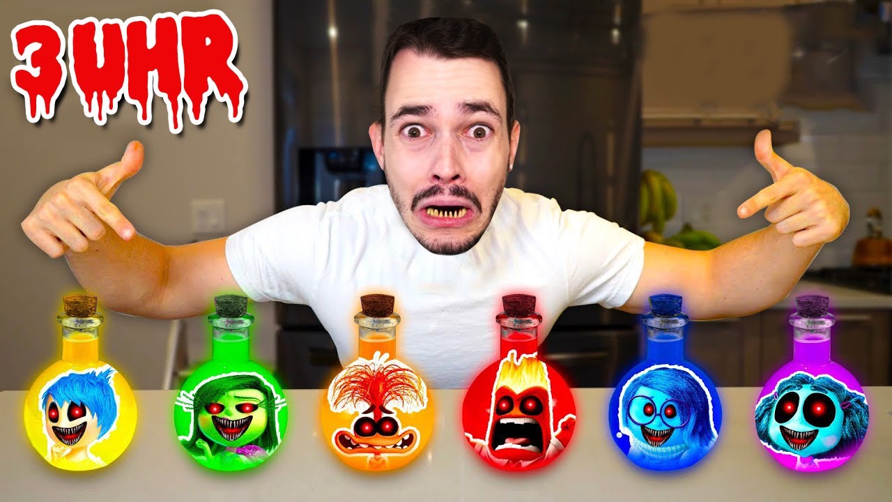 ALLE EMOTIONEN TRÄNKE aus ALLES STEHT KOPF 2 TRINKEN um 3 UHR nachts !!