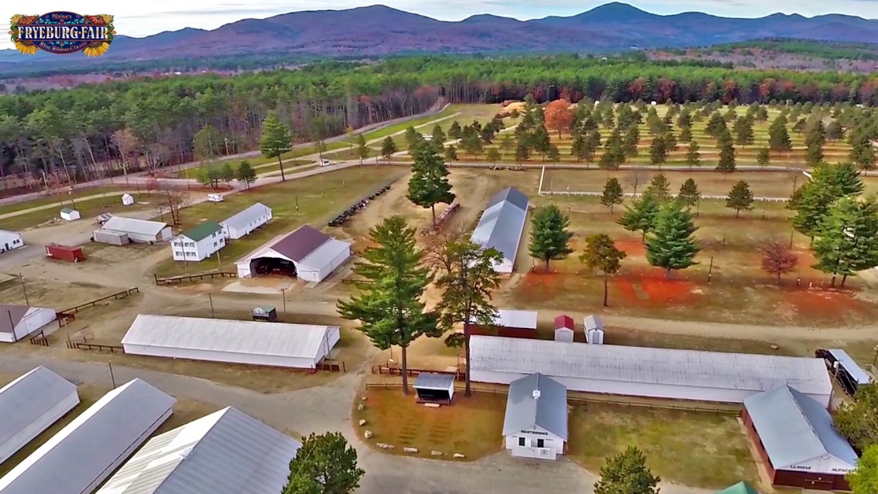 Fryeburg Fair Grounds - Flyover