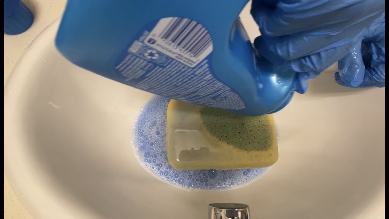 ASMR Laundry Paste | 🧽 Snuggle 🐻 Fabric Softener, Palmolive Dish Detergent, Oxyclean 🧽