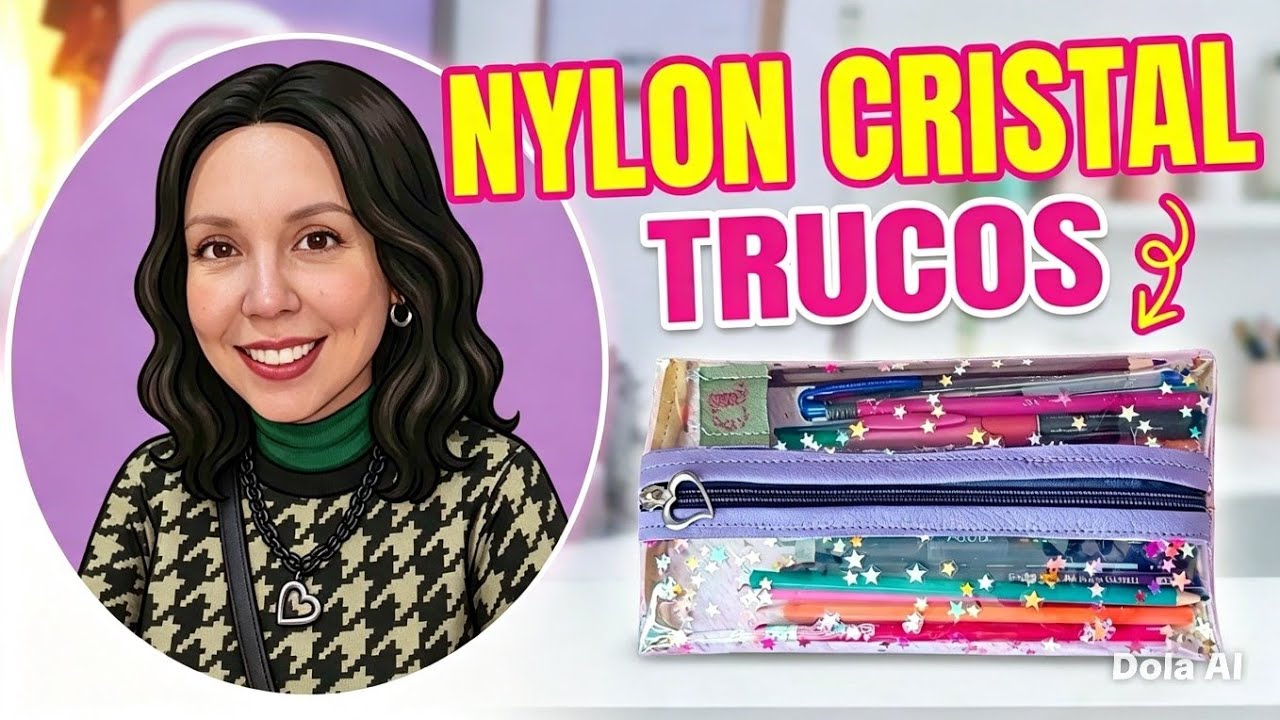Nylon cristal , todo lo que necesitas saber mientras hacemos una cartuchera.