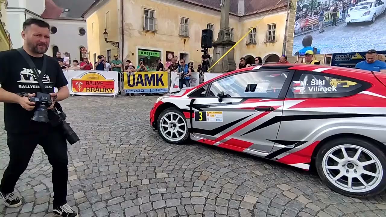 Rally Králíky 2025  Zahájeni v Králíkách