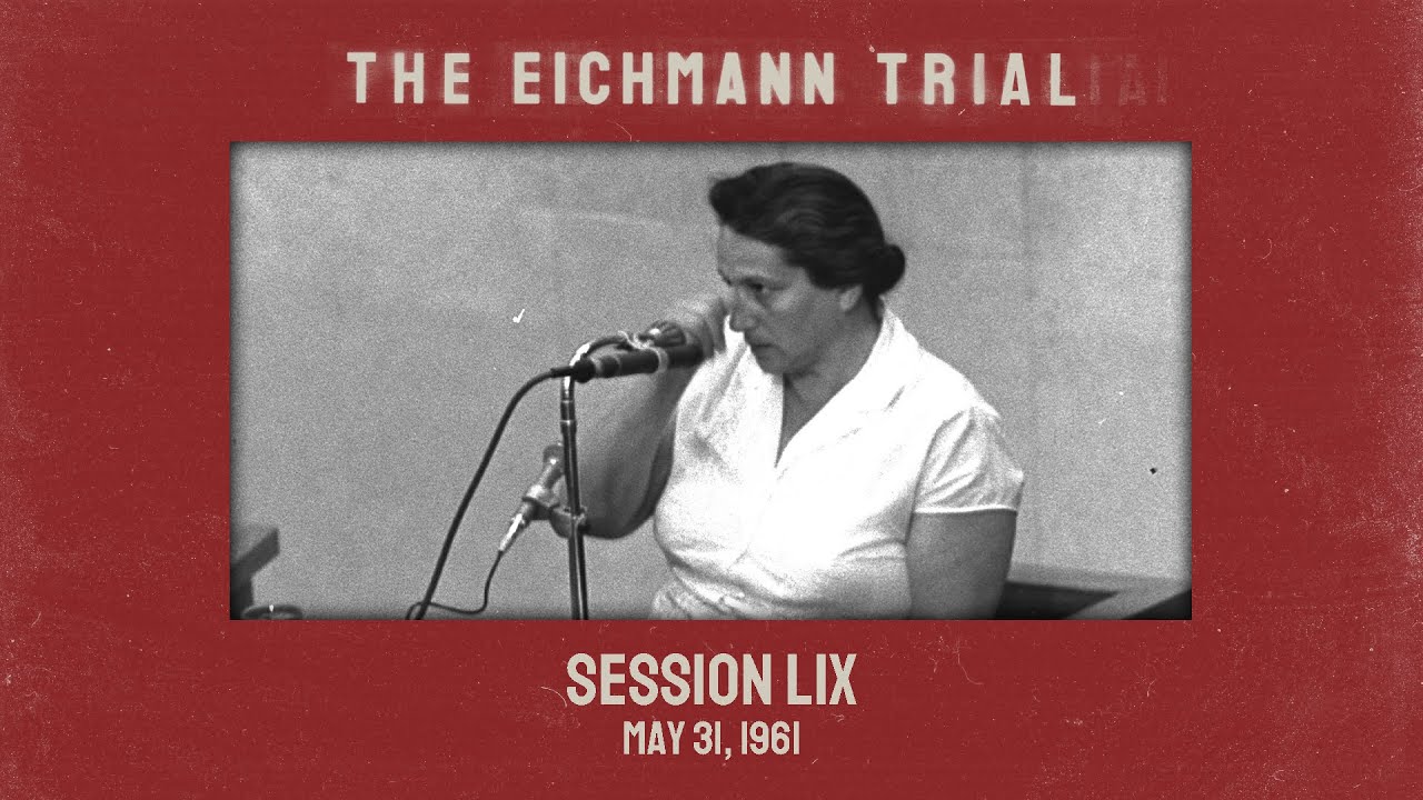 The Eichmann Trial: Session 59 (subtitled)