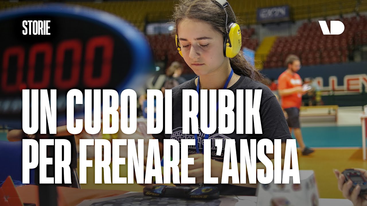 Un cubo di Rubik per frenare l'ansia