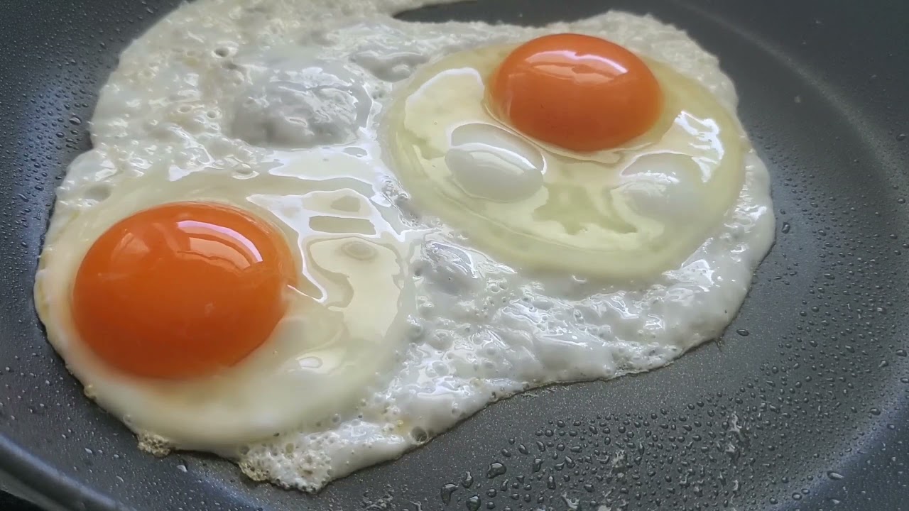 ASMR | Cooking Sunny-Side Up Egg For 1 Hour | 1 Hour Loop