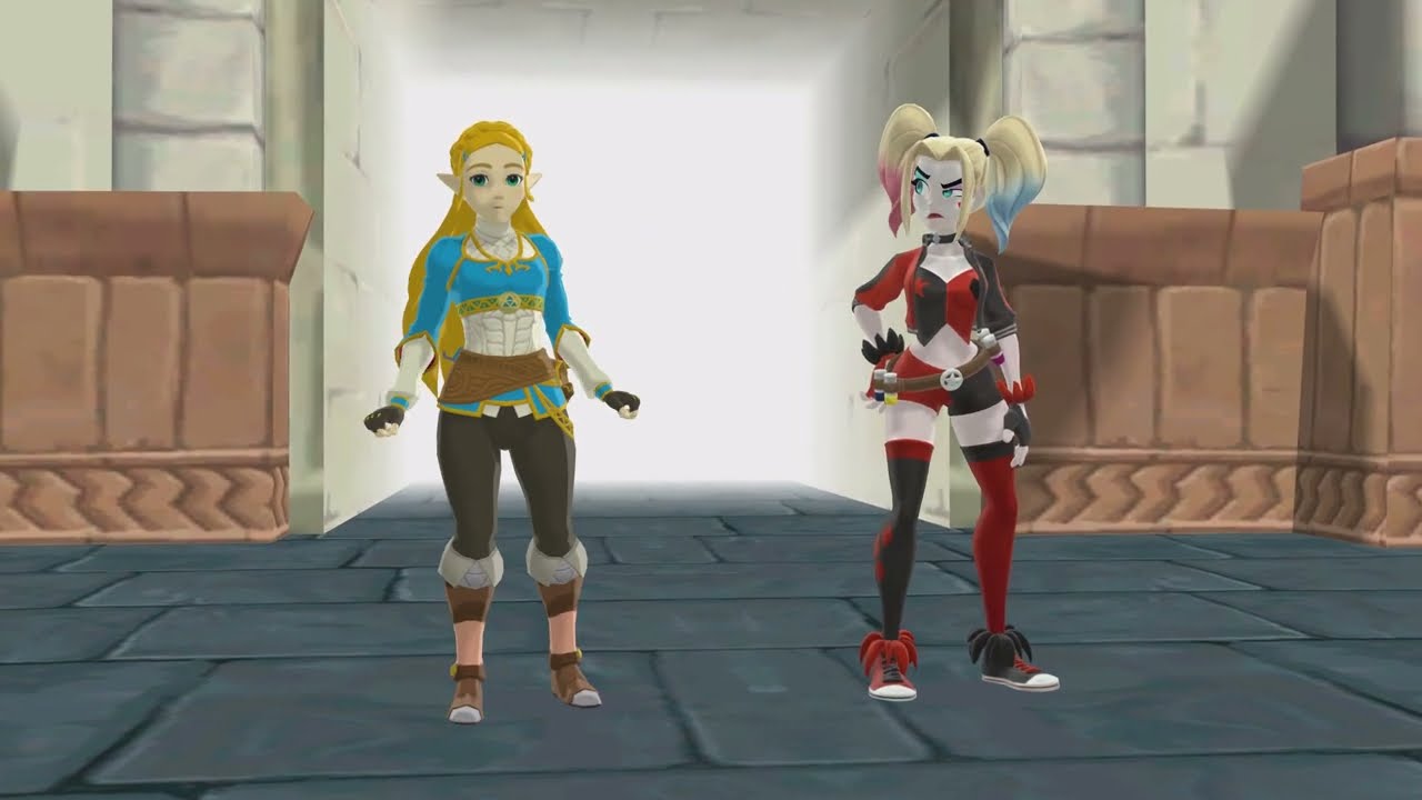 MMD ASFR - Something about princesses and harlequins