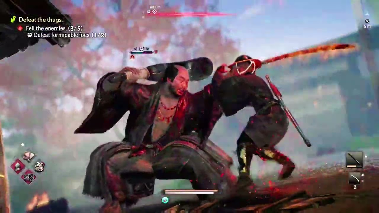 Rise of the Ronin Defeat All the thugs Walkthrough | fell the enemies (0\5) TCA8G