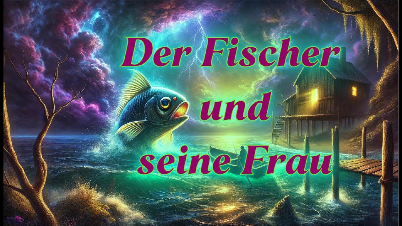 🎣✨ Der Fischer und seine Frau – Ein magisches Märchen | Märchen für Kinder | Gute Nacht Geschichte