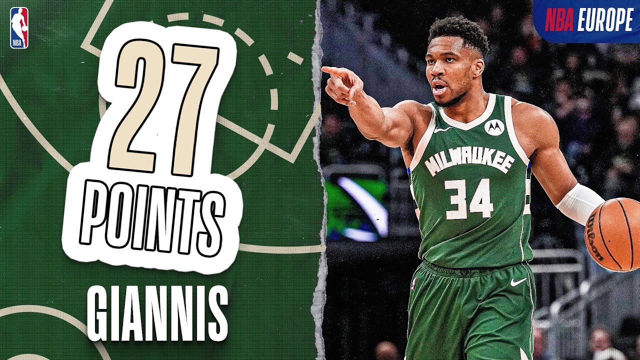 Knock Knock, The Greek Freak Is BACK 🔥 Giannis' Best Moments v Jazz
