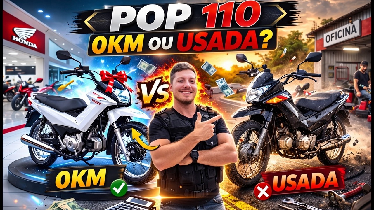 POP 110 0KM OU USADA? 🤯 A VERDADE QUE NINGUÉM TE CONTA!