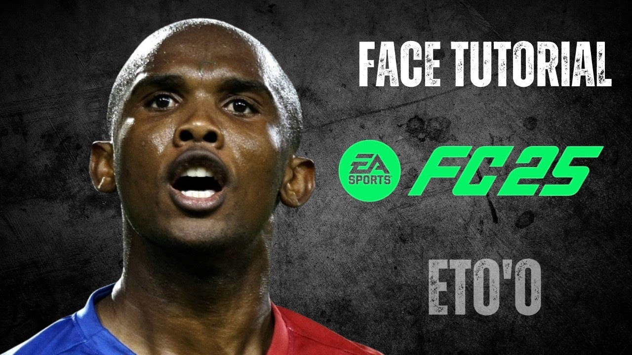 FC25 face build Samuel Eto'o