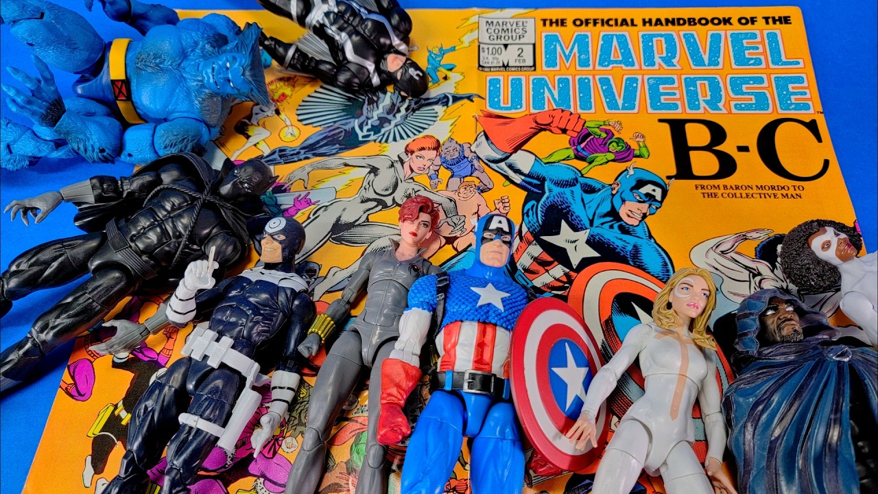 Официальный справочник вселенной Marvel: от Барона Мордо до Коллективного Человека и фигурок Marv...