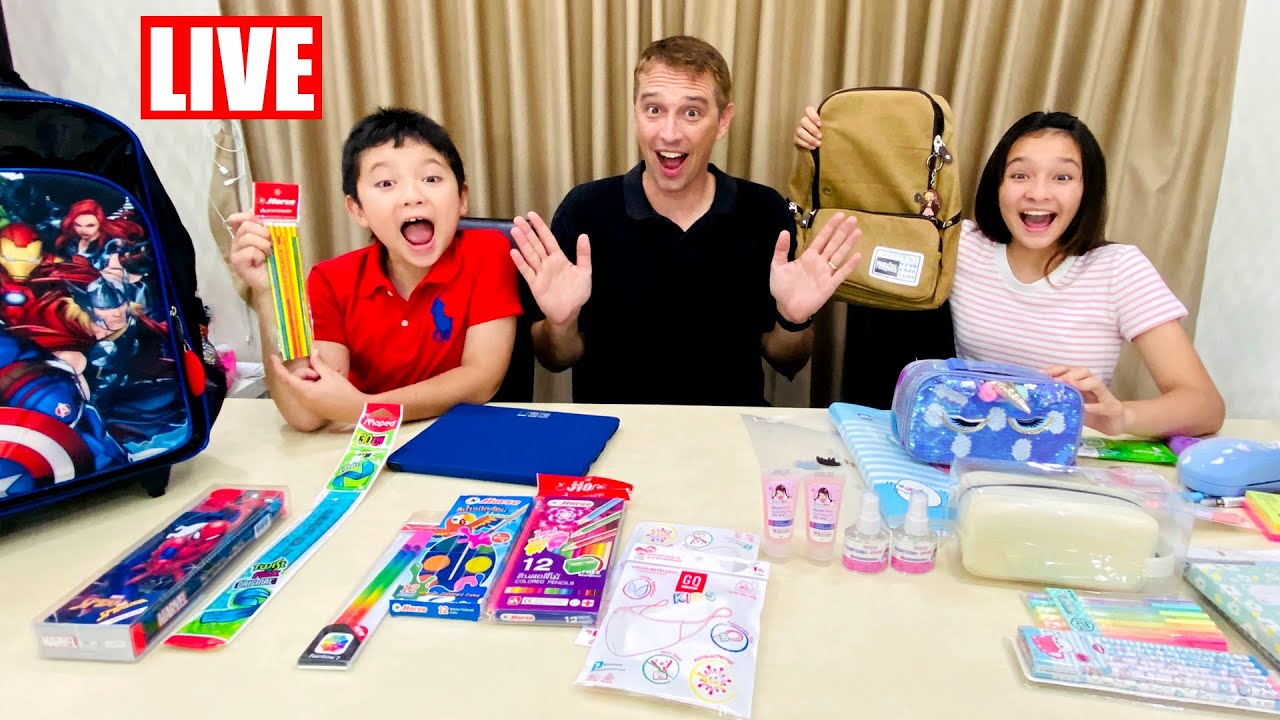 บรีแอนน่า | จัดกระเป๋าเตรียมพร้อมก่อนเปิดเทอม (Back To School Packing) 🏫