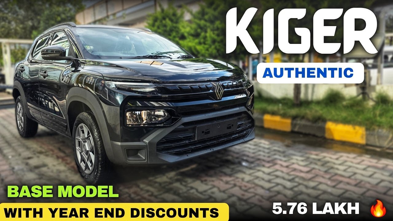 New Renault Kiger Authentic | Base Model | 5.76 Lakh | Detailed Walk-Around | beCARladka