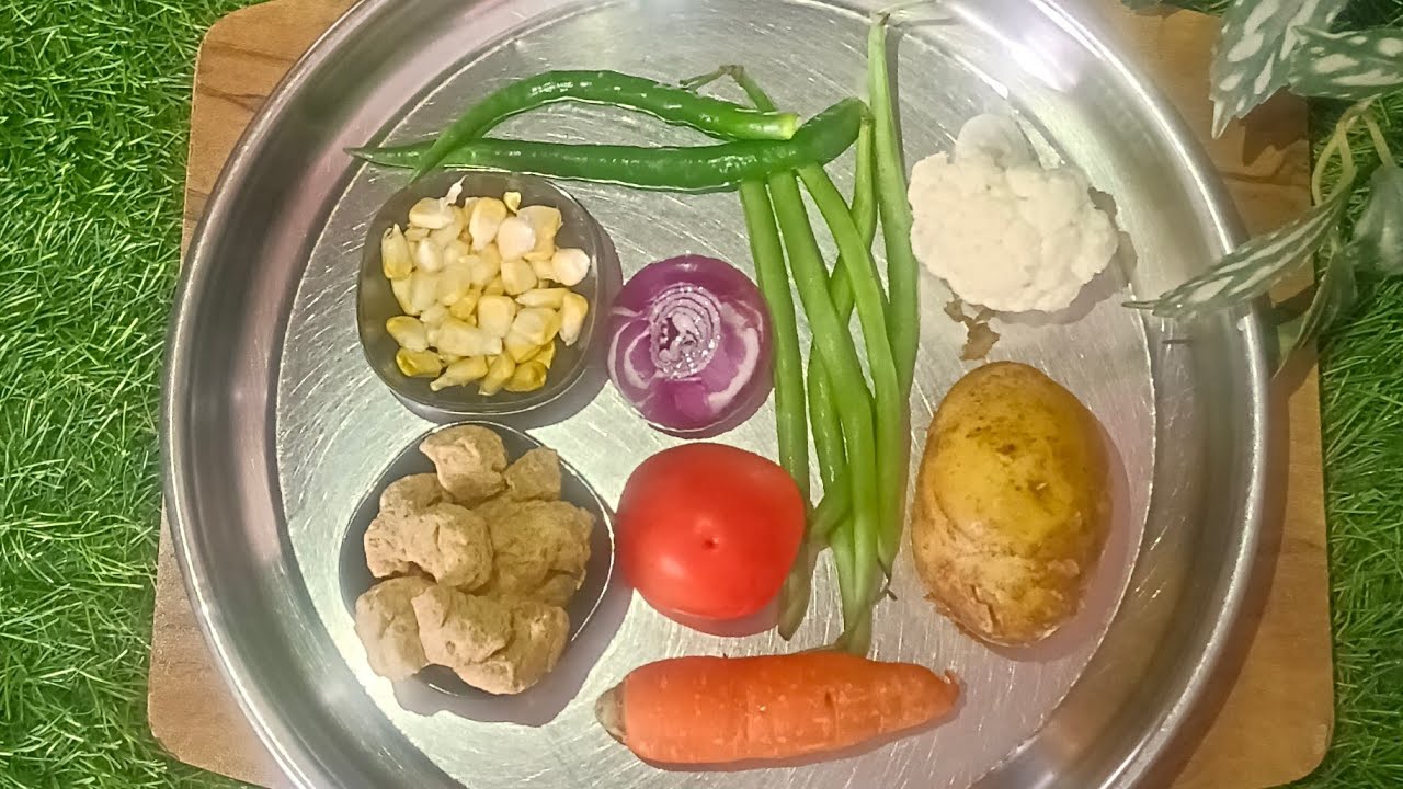 healthy and tasty protein with fibre vegetable pulao 😋👌