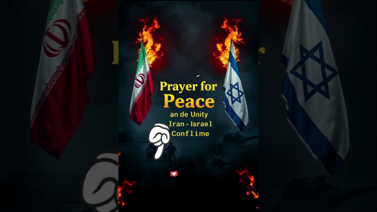 Prayer for Peace and Unity Amid the Iran&ndash;Israel Conflict #iranisraelwar #prayforisrael #prayforiran
