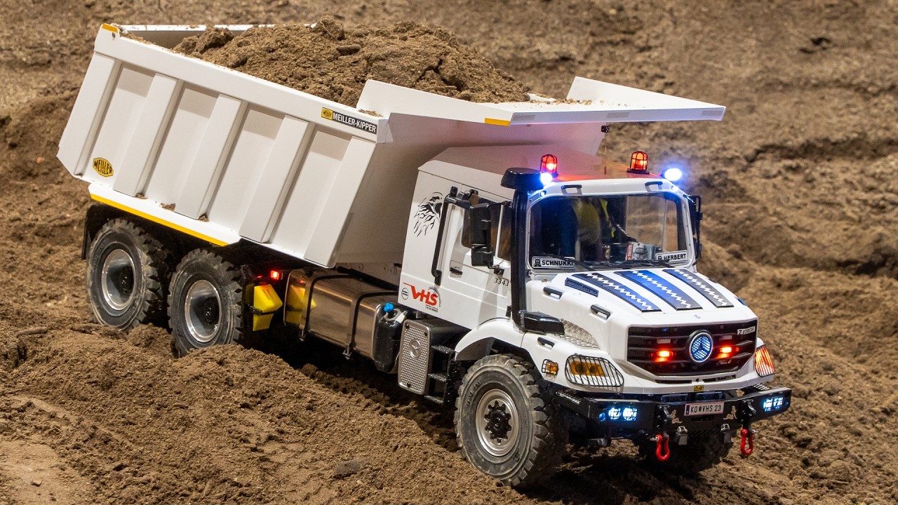 Epic RC Construction Site with RC Trucks, Dumpers, Excavators & Bulldozers!