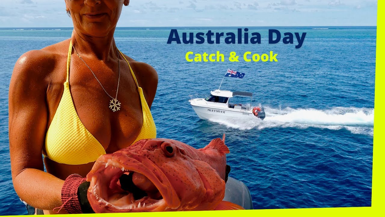 Catch & Cook - @OBM1770 Deep Sea Fishing Agnes Water FISHING VIDEO 🇦🇺 Session 23 OnBoard Muffdiver