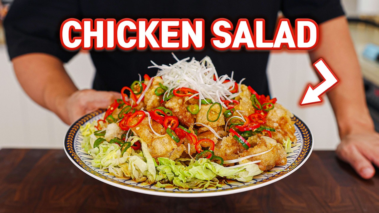 How a Korean Chef Makes Ultimate Chicken Salad (YURINGI)