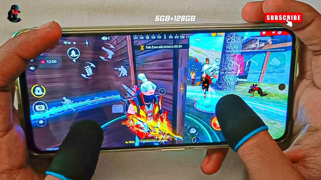 Vivo t4x 5g high graphics gameplay#vivot4x5g #freefirehandcam #freefirevideo #solovssquad