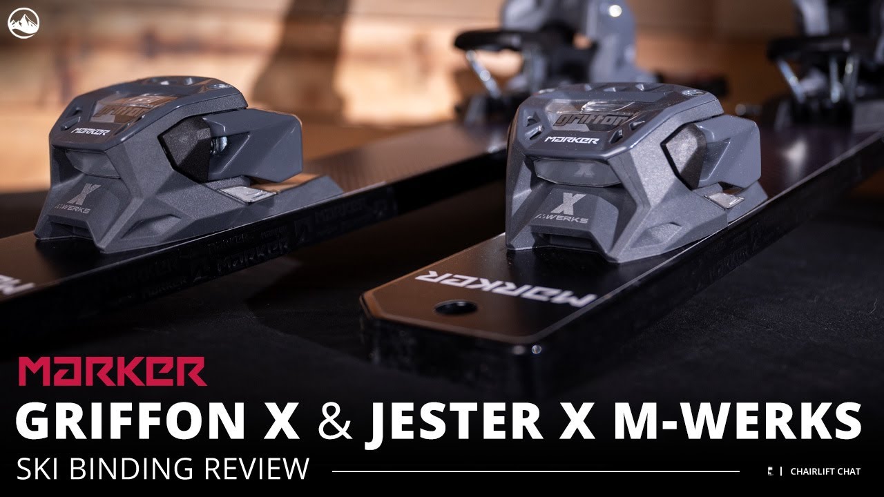 Обзор креплений Marker Griffon X M-Werks 13 и Jester X M-Werks 16 2026 года на SkiEssentilals.com