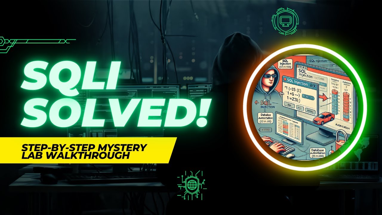 Solving PortSwigger&rsquo;s SQL Injection Mystery Lab Step-by-Step