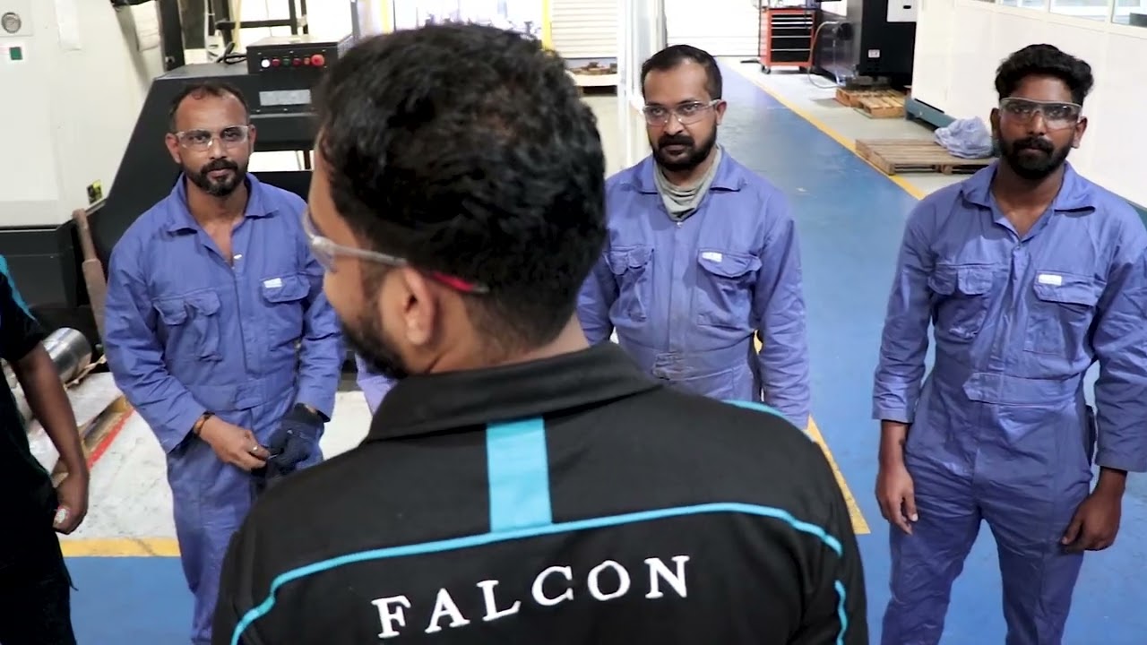 Explore Falcon Group’s Workshop with Utmost Safety