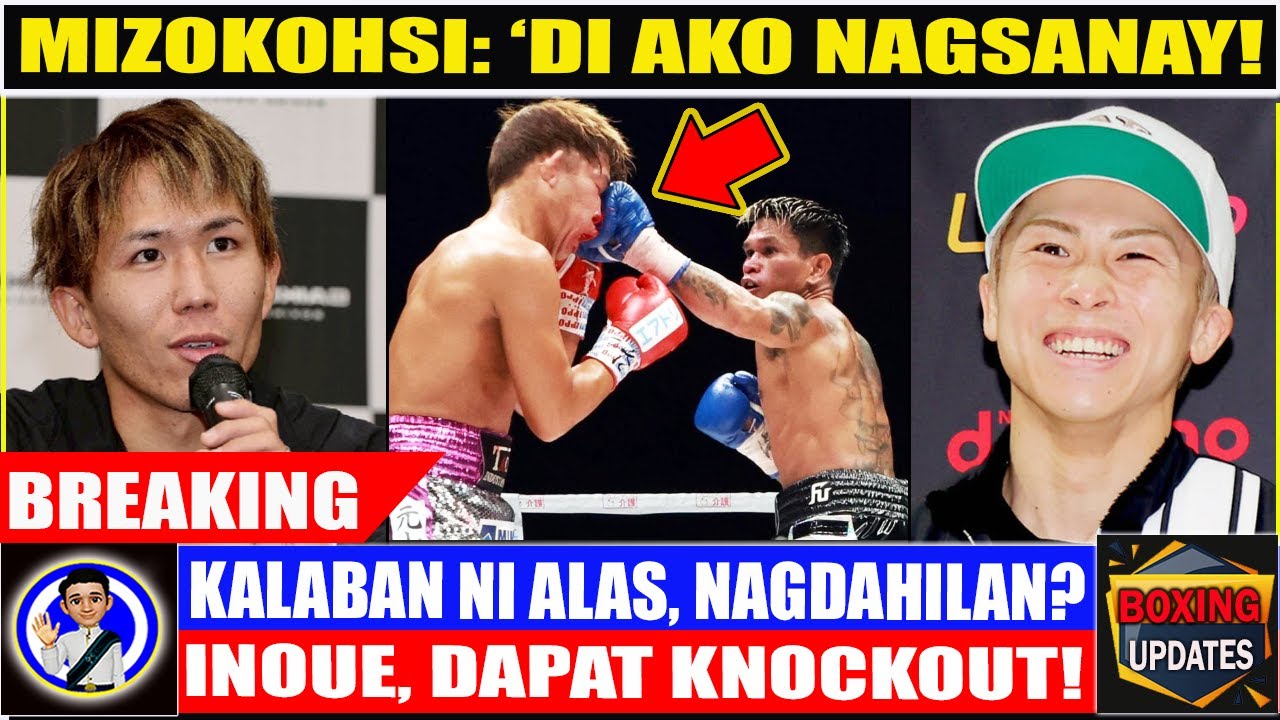 MIZOKOSHI, hindi raw pala nag-ensayo! Nagdahilan na? INOUE, mahirao talunin sa puntos dapat KNOCKOUT