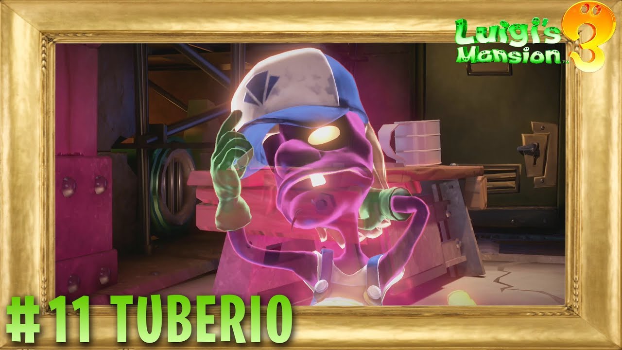 Luigi's Mansion 3 Nintendo Switch - Guía al 100% - Parte 11 - Planta B2 - TUBERIO