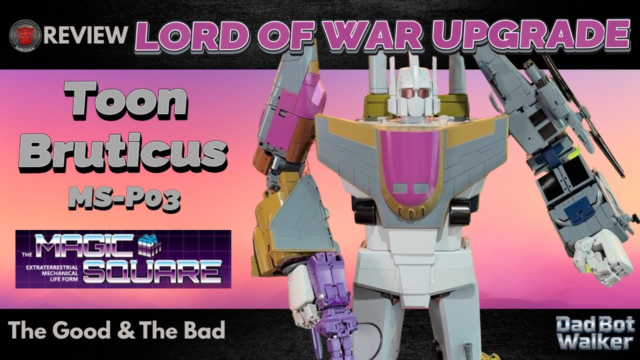 Magic Square Lord of War Combiner MS-P03 Upgrade Kit | Masterpiece Bruticus Toon Version