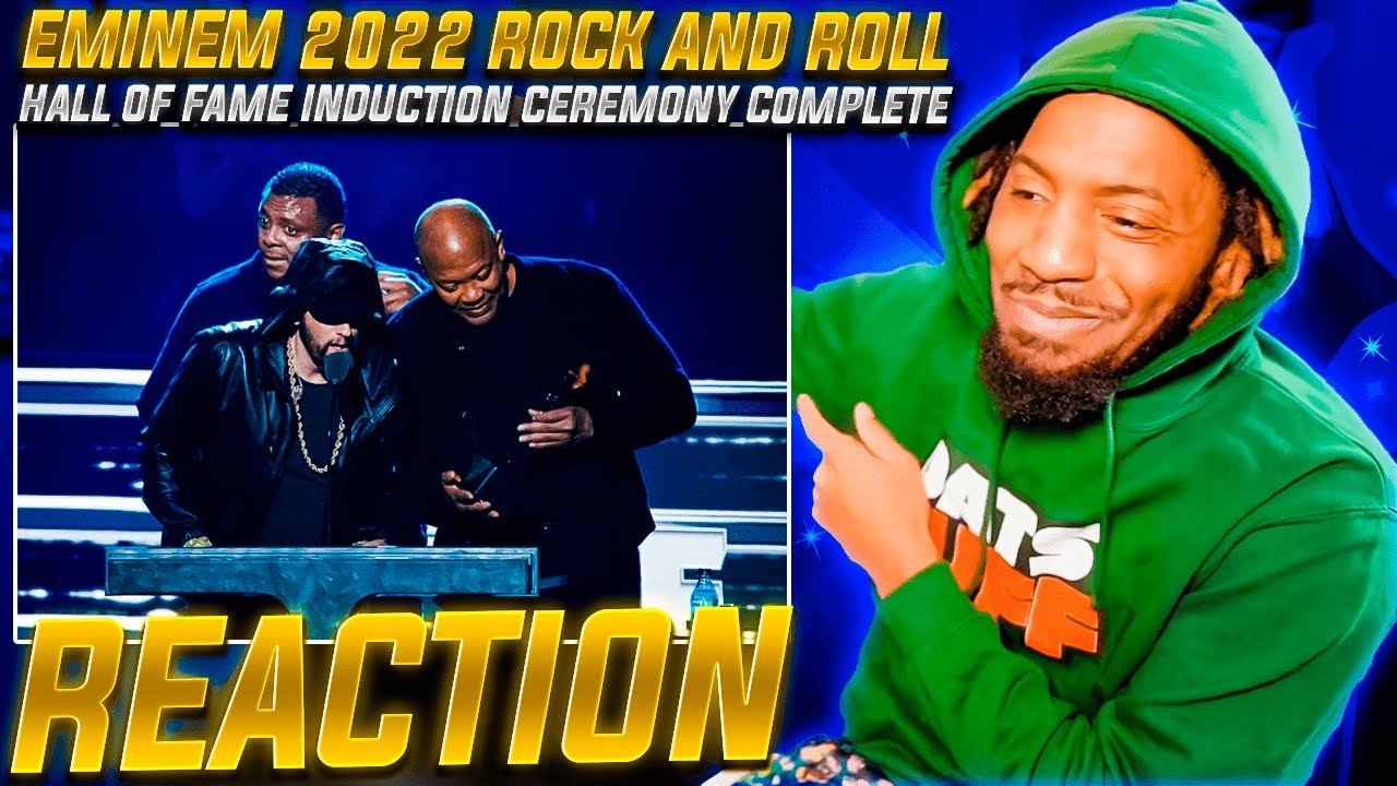 EM IS SO HUMBLE! | Eminem 2022 Rock and Roll Hall of Fame Induction (REACTION!!!)