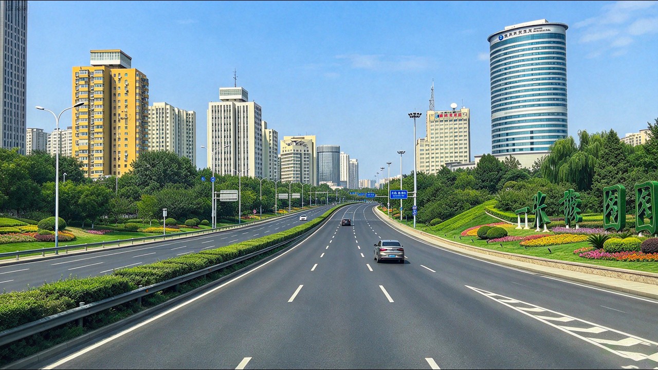 Driving Through the Entire City of Beijing | South to North, China 4K HDR