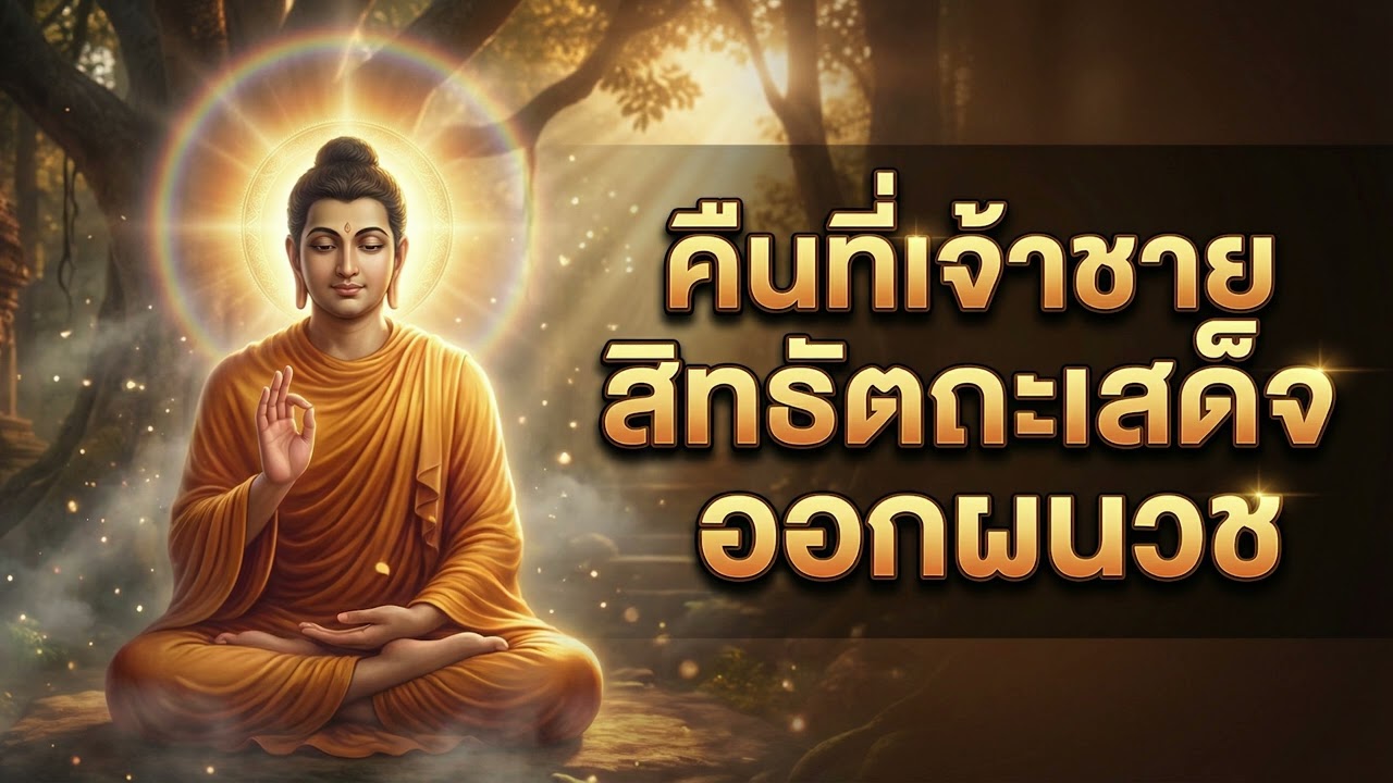 เรื่องจริงจากในวังกรุงกบิลพัสดุ์ คืนที่เจ้าชายเสด็จออกผนวช | แสงแห่งธรรม