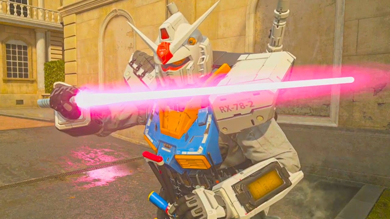 The GUNDAM BEAM SABER in MW3