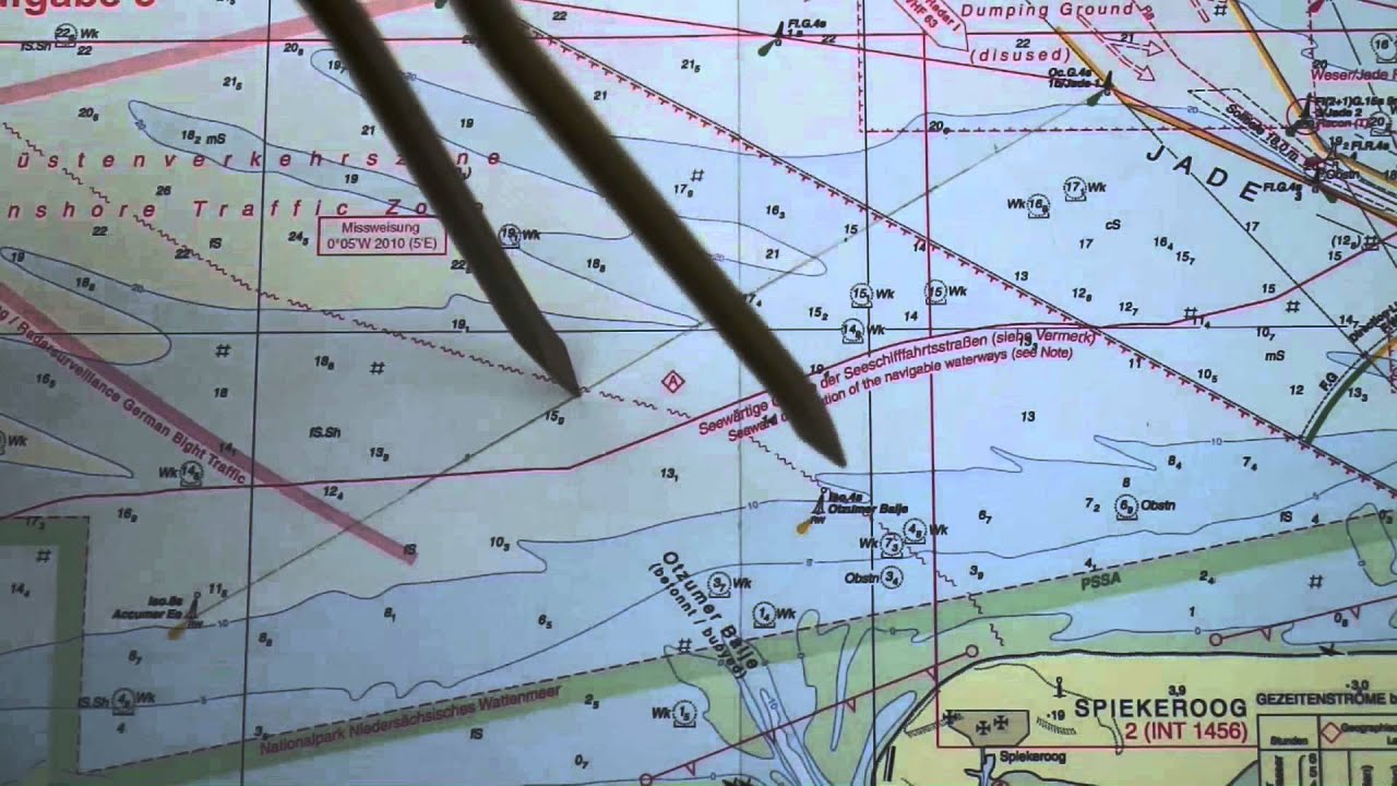 SBF See Navigationsaufgaben, Aufgabe 3