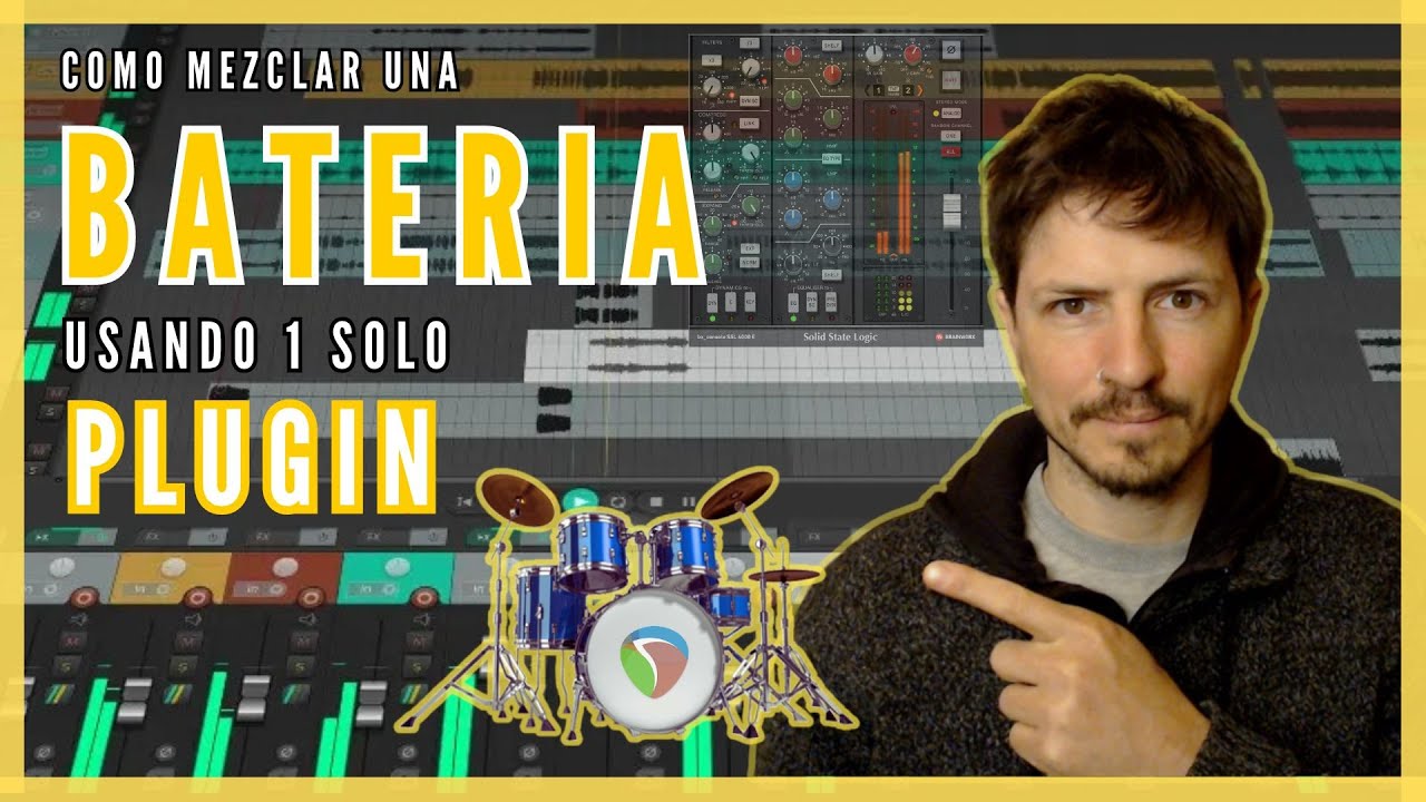 ▶️Como Mezclar una Bateria Facil y Rapido con solo 1 Plugin