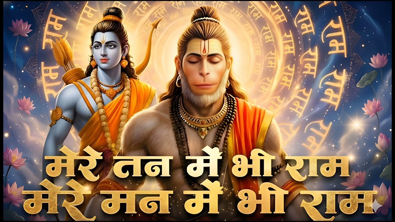 मेरे तन में भी राम | मेरे मन में भी राम | Ram Dhun | Ram Naam Jap | Peaceful Bhajan