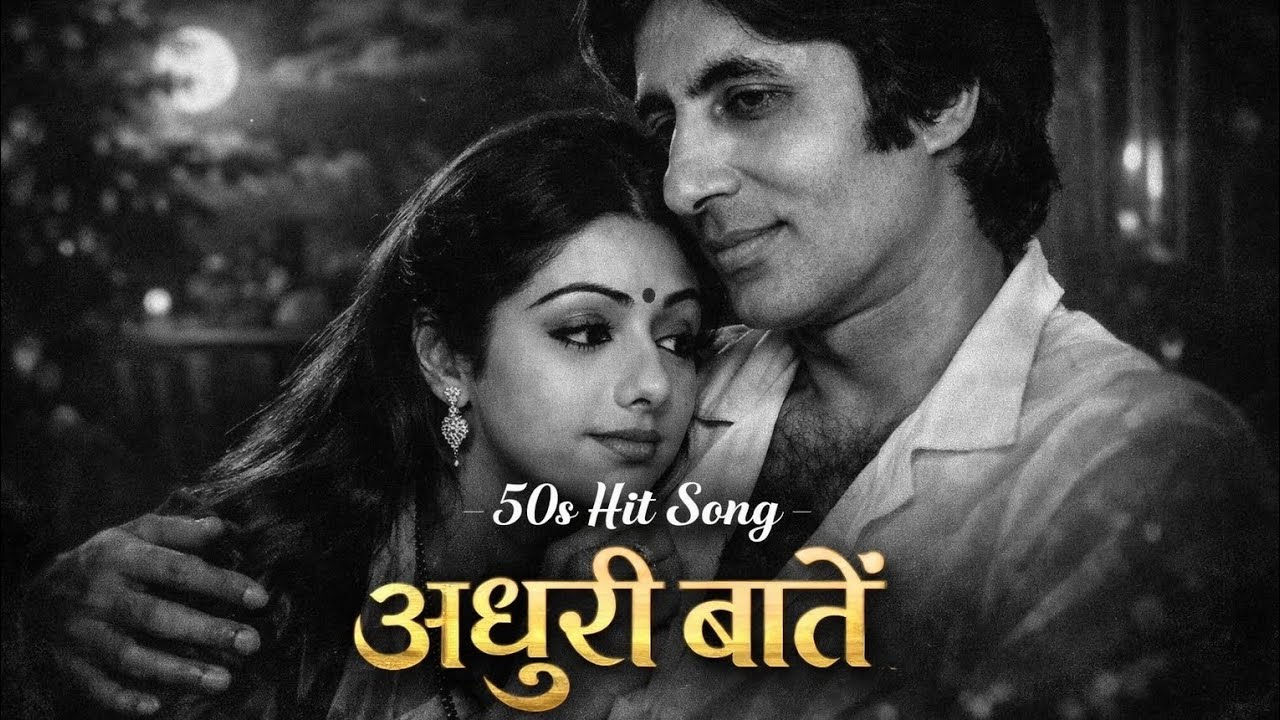 अधूरी बातें 💖💞 || Romantic Hindi Song || Ai Generated Song || 