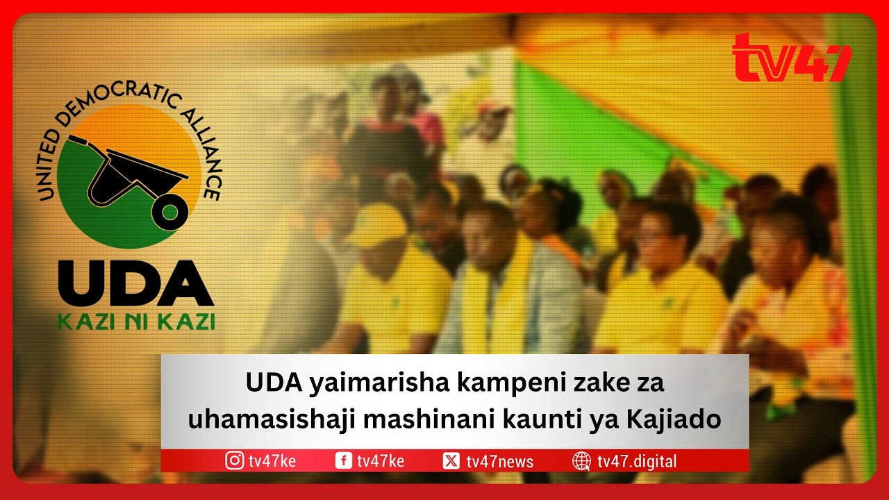 UDA yaimarisha kampeni zake za uhamasishaji mashinani kaunti ya Kajiado