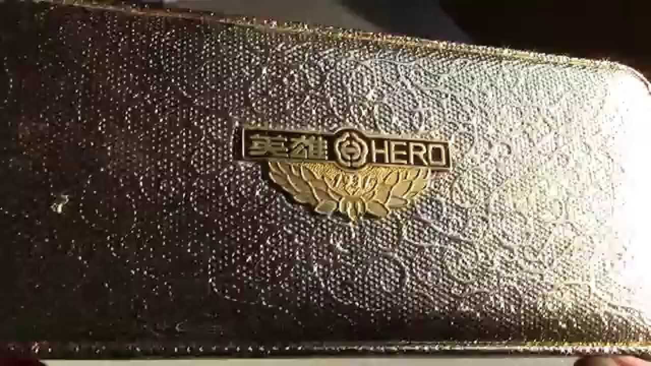 Hero 2016 Fountain Pen Review 14k nib